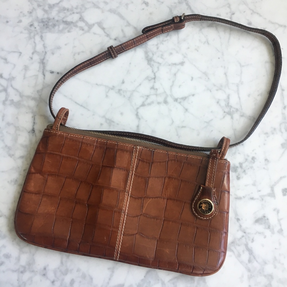 VINTAGE DOONEY & BOURKE Brown Shoulder Bag